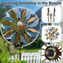 Solar Wind Spinners 87 Inch Extra Large Metal for Yard, Garden Decor Yard Art Windmills for Outdoor by CozyNest Decor