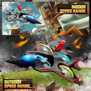 BEZGAR Brushless RC Plane with Camera | 2.4GHZ Remote Control Airplane, 6-axis Gyro Drones for Kids, RC Helicopter, 360°Flip Jet Fighter for Beginners with LED Navigation Lights and Two Batteries by TinyTreasures Baby Boutique