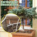 4 Inch 50 Pack Landscape Staples Galvanized Garden Stakes Anti-Rust Landscape Pins for Weed Barrier Fabric, Artificial Turf and Landscape Fabric by GreenHaven Gardens