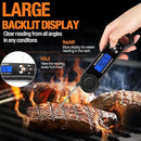 Meat Thermometer Digital, Instant Read Food Thermometer for Cooking Deep Fry BBQ Oven Grill Smoker Roast and Candy Thermometer, Camping & Kitchen Essentials, Gifts for Men Women by TinyTreasures Baby Boutique