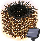 Toodour Solar Christmas Lights, 121ft 350 LED 8 Modes Solar String Lights, Waterproof Solar Outdoor Christmas Lights for Garden, Patio, Holiday, Party, Balcony, Christmas Decorations (Warm White) by GreenHaven Gardens