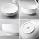 MALACASA Serving Bowls, 114 OZ(10") Extra Large Salad Bowls Set of 2, Porcelain White Serving Bowls for Salad, Soup, Pasta and Dinner, Large Ceramic Bowl Set for Entertaining, Series REGULAR by CozyNest Decor