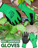 Nuogo 24 Pairs Gardening Gloves for Men Women Rubber Coated Landscaping Work Gloves Safety Work Construction by GreenHaven Gardens
