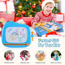 Smasiagon Magnetic Drawing Board for Kids - Toddler Toys for Age 1-2 Boys Girls - Educational Learning Toys for 1 2 3 Year Old Baby Birthday Gifts (Blue) by TinyTreasures Baby Boutique