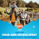 OFF! Kids Insect Repellent Spray, 100% Plant Based Oils, Safe for Use On Babies, Toddlers and Kids, 4 oz by TinyTreasures Baby Boutique