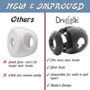 New & Improved - Door knob Baby Safety Cover - 5 Pack - Deter Little Kids from Opening Doors with A Child Proof Door Handle Lock - Driddle by TinyTreasures Baby Boutique