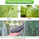 Garden Netting Mesh, 10X100 FT Garden Netting with 16 Cilps & Ultra Fine Mesh Net Bird Barrier Protection for Garden Vegetables Flowers Shrubs Fruit Trees Indoors & Outdoors Plant Beds Greenhouse by GreenHaven Gardens