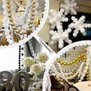 White Quick Link Balloons, 120PCS Linking Balloons for Making Balloon Wall Balloon Arch Balloon Chains, Pearl Balloons for Wedding Birthday Baby Shower Graduation Grad Party Decorations (6+10inch) by CozyNest Decor