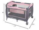 Baby Trend Lil' Snooze Deluxe III, Cozy Pink by TinyTreasures Baby Boutique