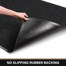 Large Front Door Mat, 72" x 48" Durable Front Doormat, Heavy Duty Large Welcome Door Matt for Home Entrance, No Slip Rubber Low Profile Door Mats for High Traffic Area by CozyNest Decor
