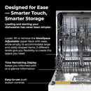 Kenmore 24" Built-in Stainless Steel Tub Dishwasher SmartWash, UltraWash, SmartDry Plus, MoreSpace Adjustable Rack and Leak Detect, Energy Star Certified, White by TinyTreasures Baby Boutique