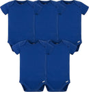 Gerber baby-boys 5 Pack Onesies Multi-packs Bundle Interlock 180 Gsm by TinyTreasures Baby Boutique