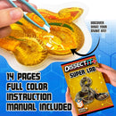 Rattlesnake Super Lab Dissect It Kit for Kids, Synthetic Dissection Kids Science Kit to Learn Biology, STEM Toys for 6 Year Old and Up by TinyTreasures Baby Boutique