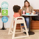 ECR4Kids ASATT High Chair, Toddler Chair, Antique White by TinyTreasures Baby Boutique