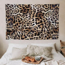 HZOHNAGO Leopard Print Tapestry Nature Wildlife Vintage Cheetah Fur Spot Animal Skin Wild Animals Spots Printed Wall Tapestry Painting Wall Hanging for Bedroom Living Room Dorm 60" W x 40" H by CozyNest Decor
