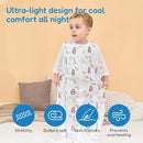 TotAha Toddler Sleep Sack 2T-4T, Soft Wearable Blanket Baby Sleep Bag, Light 0.5 TOG or Medium-weight 1.0 TOG Sleeping Sacks by TinyTreasures Baby Boutique