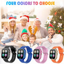 Goodatech Kids Smart Watch for Boys Girls, 1.54'' Smartwatch with 26 Puzzle Games,HD Camera,Video Music Player,Pedometer,Flashlight,Audio Book etc., Aluminum Case and Sport Band (Blue) by TinyTreasures Baby Boutique