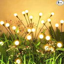 Flumy Solar Lights Outdoor Waterproof 6 Pack, Upgraded Outdoor Firefly Light for Yard Patio Garden Decor, Solar Lights for Outside Gardening Supplies,Gifts for Grandma by GreenHaven Gardens