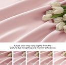 MIULEE Baby Pink Back Tab Blackout Curtains 84 Inch Length 2 Panels Set for Living Room Bedroom Privacy, Rod Pocket/Pinch Pleated Thermal Insulated Room Darkening Light Blocking Drapes, W72xL84 by TinyTreasures Baby Boutique