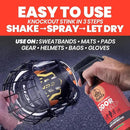 Uncle Todd’s Odor Stomp Sports Equipment Odor Eliminator Spray - Extra Strength Enzyme-Powered Deodorizer for Football, Hockey, Gym Bags, and Athletic Gear - Bamboo Blitz Scent - 16 oz by CozyNest Decor