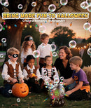 Halloween Bubble Machine - Bubble Maker for Kids with Colorful LED Light, Make Larger Bubbles, USB-C Rechargeable, 600ml Capacity - Bubble Toys Gifts Ages 3+ for Boys, Girls, Outdoor, Birthday, Party by TinyTreasures Baby Boutique