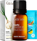 Gya Labs Garlic Essential Oil for Diffuser - 0.34 Fl Oz - 100% Pure Natural Garlic Oil for Skin, Hair, Candle Making Scent by CozyNest Decor