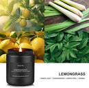 Lemongrass Candle | Lemon Grass Scented Candles for Outdoor & Indoor, Natural Fragrance for Garden Yard, Candle Gifts for Women Men- 7oz Soy Candles for Home Scented, 50Hours Long Lasting Burn by CozyNest Decor