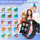 Vakzovy Kids Smart Watch Boys with 26 Puzzle Games HD Touchscreen Camera Pedometer Music Player Flashlight, Kids Toys Birthday Gifts for Boys Age 6-12 Kid Watch Boy 8-10 with Screen Protector by TinyTreasures Baby Boutique