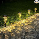 4-Pack Hummingbird Outdoor Decor Solar Pathway Lights, Metal Landscape Lighting for Outside Use: Patio, Yard, Lawn, Backyard, Walkway, Driveway – Gifts for Women, Mother, Grandmother by GreenHaven Gardens