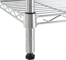 Amazon Basics 5-Shelf Tower Adjustable Storage Shelving Unit, Chrome, 16 D x 16 W x 54 H in by CozyNest Decor