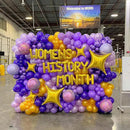 130pcs Purple Balloons Different Sizes 18" 12" 10" 5" Party Latex Balloons for Birthday Baby Shower Halloween Wedding Valentine's Day Party Bachelorette Decorations by CozyNest Decor