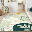 Lahome Green 10x14 Rug for Living Room, Large Washable Area Rug Non-Slip Ultra-Thin Stain Resistant Rug for Dining Room Table, Soft Botanical Print Indoor Rug for Bedroom Office (Green, 10'x14') by TinyTreasures Baby Boutique