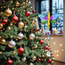 Dragonfly Decor Stained Glass Suncatcher for Windows Hanging Crystal Sun Catcher Prism Rainbow Maker Pendant by GreenHaven Gardens