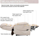 Power Lift Recliner Chair for Adults Elderly Lay Flat Velvet Recliners with Massage Heating, Extended Footrest, Wireless Charging Device, USB Ports, Cup Holder, Lumbar Pillow by CozyNest Decor