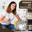 Norme 4 Quart Stainless Steel Silver Colander and 3 Pcs Silver Fine Mesh Strainer, Stainless Steel Pasta Rice Food Metal Strainer with Handles, Easy Clean and Dishwasher Safe by CozyNest Decor