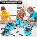 STEM Toys for Kids Ages 8-13, Christmas Birthday Gifts for 8 9 10 11 12 13 14 Year Old Teen Boys Girls, 6-in-1 Solar Robot Educational Science Building Experiment Kits by TinyTreasures Baby Boutique