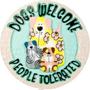 Spoontiques Dogs Welcome Stepping Stone by CozyNest Decor