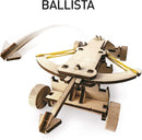 NATIONAL GEOGRAPHIC Da Vinci Model Kit - Catapult Kit for Kids, 3D Puzzle Building Toy for Boys and Girls, Wood Building Kit for Kids, A Great STEM Project, Engineering Model Kit (Amazon Exclusive) by TinyTreasures Baby Boutique