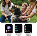 PlayZoom 4 Kids Smartwatch – 1.83” Color Touchscreen, 25+ Games, Selfie Camera, Audiobooks, Songs, Step Tracker, Parental Controls, Waterproof, for Ages 4-12 (Black) by TinyTreasures Baby Boutique