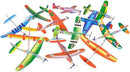 Big Mo's Toys 24 Pack 8 Inch Glider Planes - Birthday Party Favor Plane, Great Prize, Handout Glider, Flying Models, Two Dozen by TinyTreasures Baby Boutique