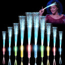 28 Pcs Sparkler Firework Sticks Glow Fiber Optic Wands, LED Flashing Sticks Light Up Toy for Adults Kids, Glow in The Dark Party Supplies Favor Bulk Magic Rave Decoration for Wedding Christmas Easter by TinyTreasures Baby Boutique