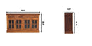 Large Glazed Sideboard by HouseOfZazla