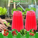 MJZ 10 Pack Walls of Water Plant Protectors, 18.3 x 18.3 Inch Reusable Wall of Water for Tomato Plants, Early Season Insulated Plant Protector Freeze Protection, Plant Covers for Winter Cold Weather by GreenHaven Gardens