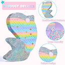 WERNNSAI Dolphin Piñata for Girls - Mermaid Princess Birthday Decorations Dolphin Pinata for Kids Under the Sea Girl Party Game Supplies with Blindfold and Bat (12.5" x 16.5" x 3") by TinyTreasures Baby Boutique