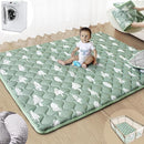 Baby Play Mats for Floor, 71”x59” Upgraded Thickness & Larger Super Soft Playmat for Babies and Toddlers, Foldable Washable, Upgrade Anti-Slip Crawling Mat for Playpen(Trees) by TinyTreasures Baby Boutique