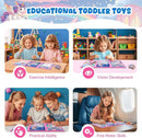 Magnetic Jigsaw Puzzles for Toddlers Kids 3-8 Girls,(3 36-Pieces) Travel Puzzles Toys for Kids Ages 4-6,Take-Along Car Airplane Road Trip Activities Game for 3 4 5 6 7 8 Year Old Birthday Gift by TinyTreasures Baby Boutique