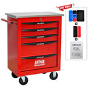 5 Drawers Multifunctional Tool Cart with Wheels by HouseOfZazla