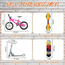 Skylety 31 Pieces Mini Finger Toys Set for Boy Girl Includes 6 Finger Skateboards, 4 Bikes, 2 Mini Scooters 4 Swing Board 8 Matched Wheels 7 Tool Accessories Educational Toy Party Favor(Fun) by TinyTreasures Baby Boutique