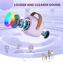 Karaoke Machine for Kids Toys for 4-12+ Year Old, Mini Portable Bluetooth Speaker with 2 Wireless Microphones, Birthday Party for Girls Boys by TinyTreasures Baby Boutique
