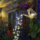 YJFWAL Solar Watering Can with Warm White LED Lights Outdoor Waterproof Fairy Garden Decor for Pathway, Yard, Lawn, Patio Perfect Decorations Gardening Gifts, Birthday Present for Women, Mom, Grandma by GreenHaven Gardens